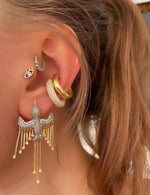 Load image into Gallery viewer, Kırlangıç Küpe Gold