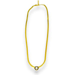 Load image into Gallery viewer, Siyah Mineli İtalyan Kolye