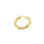 Load image into Gallery viewer, Sarmal Halka Küpe Orta Boy