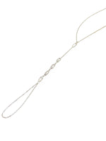 Load image into Gallery viewer, Baget Taşlı Beyaz Şahmeran