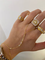 Load image into Gallery viewer, Baget Taşlı Gold Şahmeran