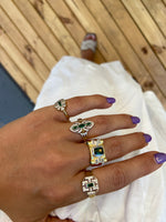 Load image into Gallery viewer, Green Flare Yüzük