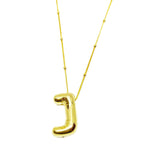 Load image into Gallery viewer, J Harf Balon Kolye