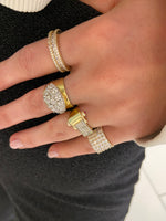 Load image into Gallery viewer, Kalın Göz Taşlı Yüzük