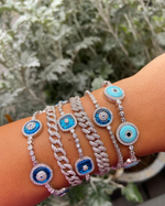 Load image into Gallery viewer, Tekli Göz Nazar Bileklik