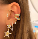 Load image into Gallery viewer, Double Star Küpe