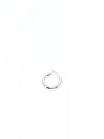 Load image into Gallery viewer, Minik İnce Halka Küpe Rodium