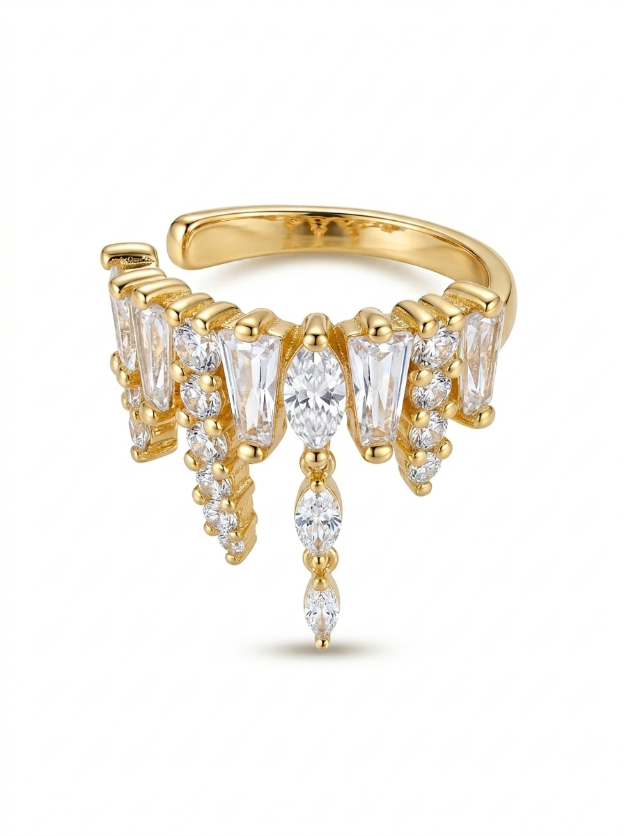 Ithal Zirkon Earcuff