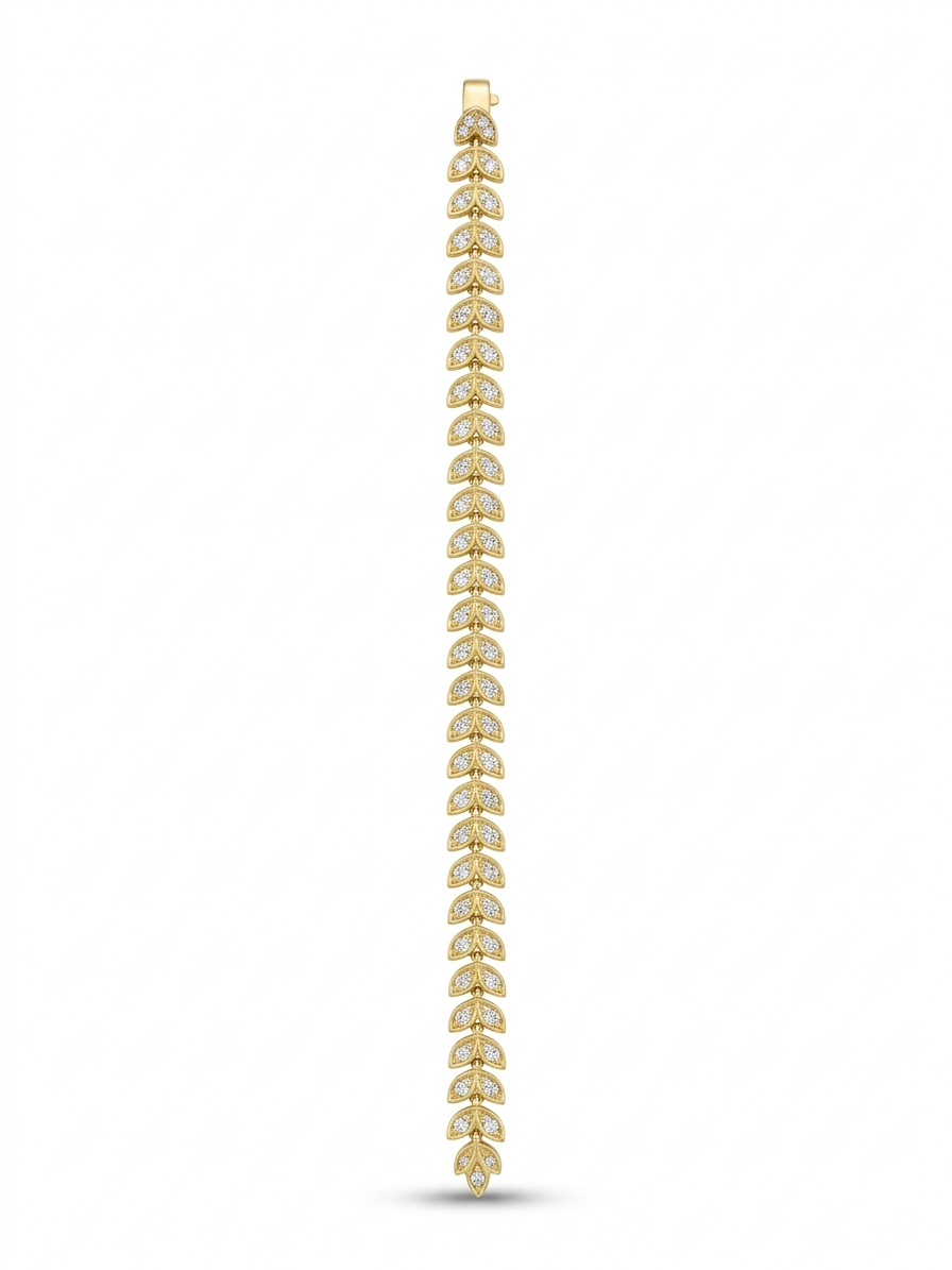 Uzun Sallantı Gold Tek Küpe