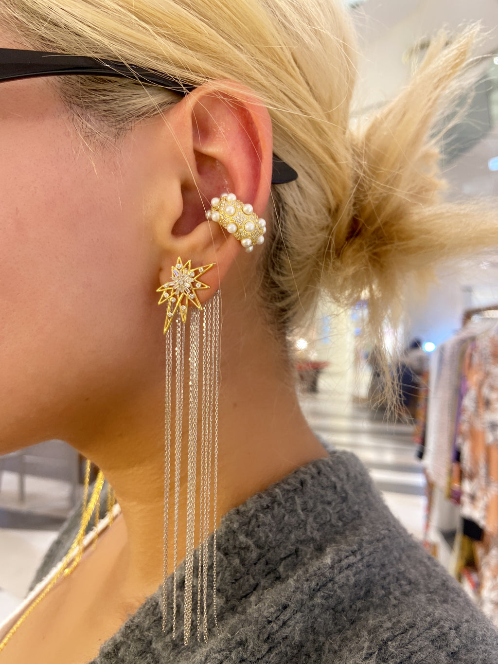 Chain Earring Backing