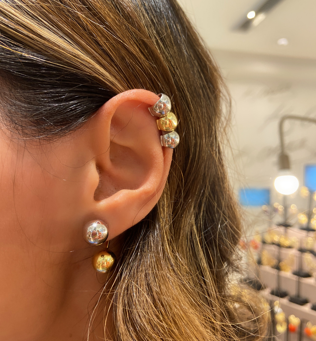 Mini B Cartilage Earring