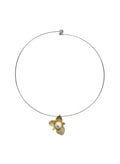 İtalyan Zincirli İnci Çiçekli Choker