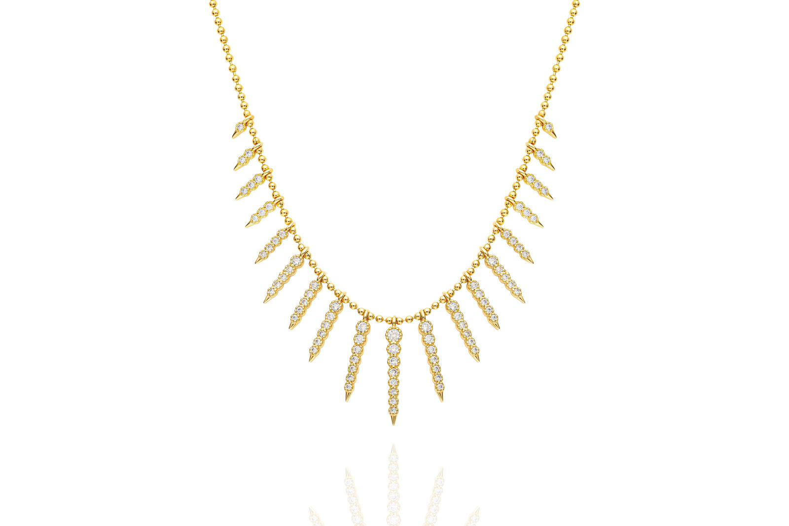 Çoklu Taşlı Kolye