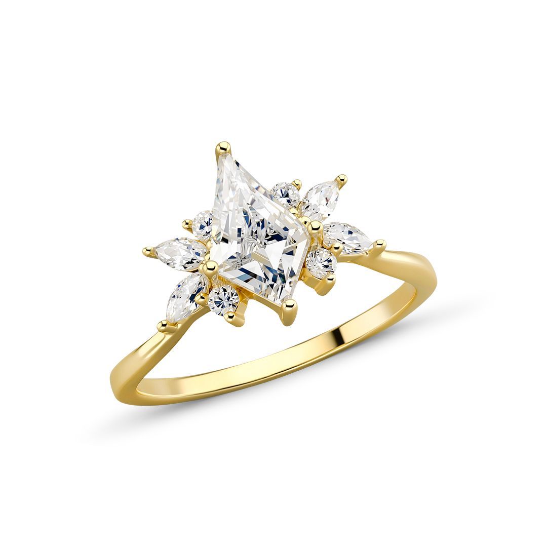 Yıldız Taşlı Yüzük